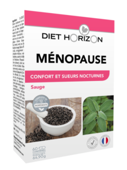 Ménopause 60 comprimés Diet Horizon sauge gattilier Herboristerie de paris