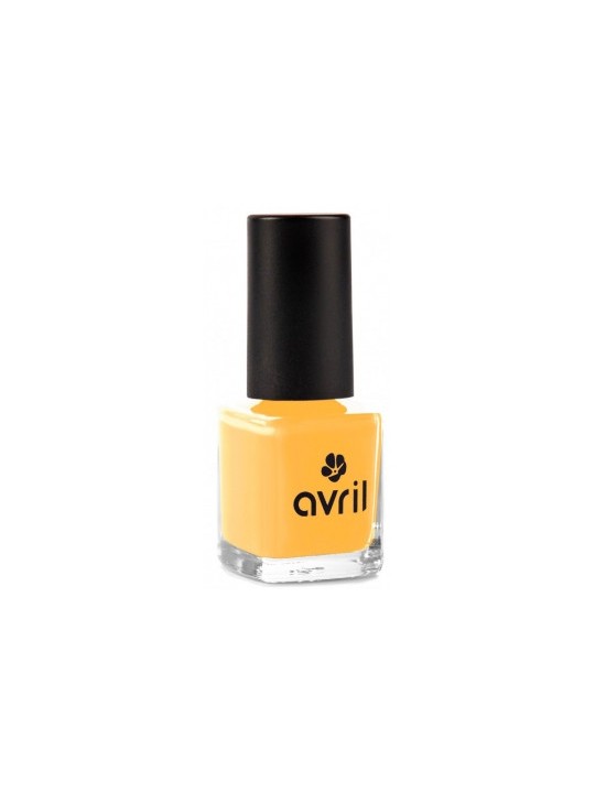 Vernis à ongles Mangue N° 572 7ml Avril Cosmétique teinte jaune orangé Herboristerie de paris