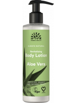 Lait corps Aloé Véra 245ml Urtekram aloe vera abricot olive beurre de karité Herboristerie de paris