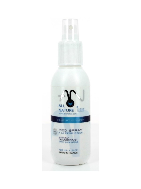 Déo Spray à l'Alun de Potassium 125ml AlloNature