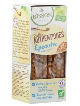 Biscuits sablés les authentiques Epeautre 175gr Bisson Herboristerie de Paris