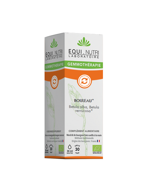 Bouleau blanc bio Flacon compte gouttes 30ml Equi - Nutri Herboristerie de Paris