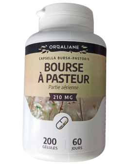 Bourse à pasteur 210mg 200 gélules Orgaliane GPH Diffusion Herboristerie de Paris capselle