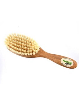 Brosse pour bébé à poils durs x1 Popolini Herboristerie de Paris