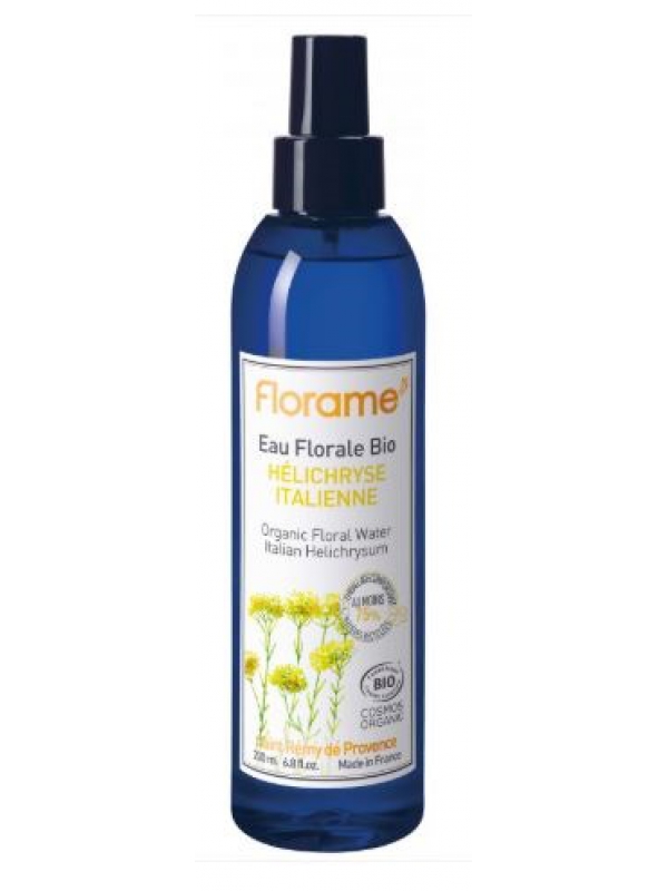 Brumisateur d'Eau florale d'Hélichryse italienne 200ml Florame Herboristerie de Paris
