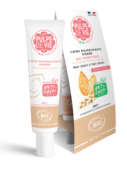 Crème nourrissante visage à l'amande peaux sèches 40 ml Pulpe De Vie Herboristerie de paris