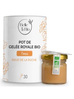 Gelée Royale BIO pot 30g Belle et Bio aliment royal Herboristerie de paris