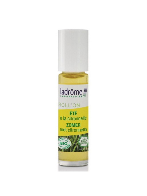 Roll on été à la Citronnelle répulsif 6 heures 10ml Ladrome Herboristerie de paris