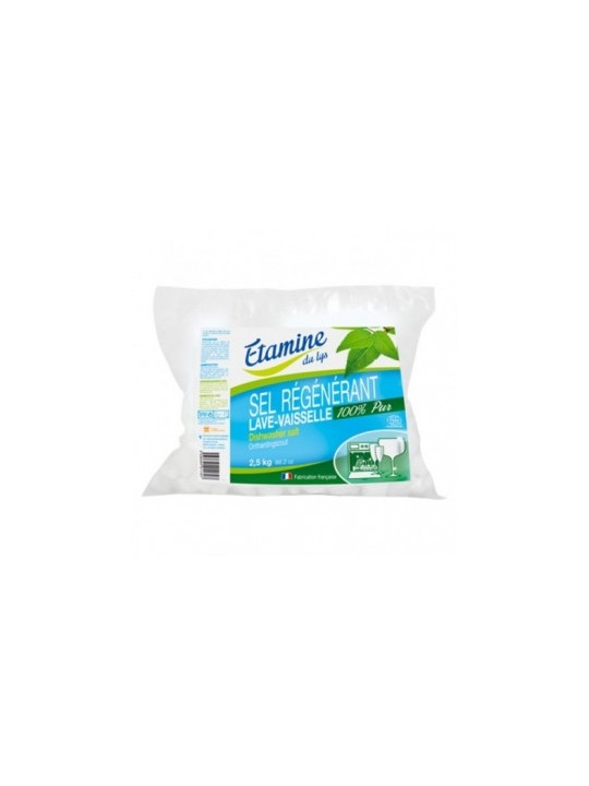 Sel régénérant lave vaisselle 2.5kg Etamine du Lys