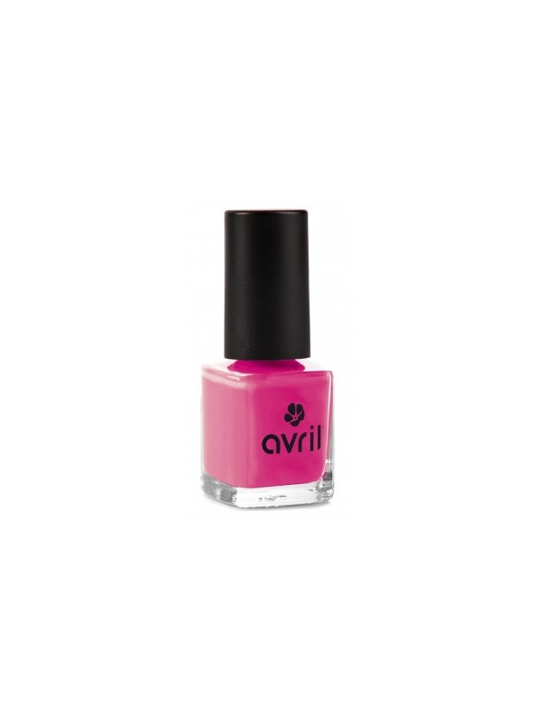 Vernis à ongles Rose Bollywood n°57 7ml Avril Cosmétique rose franc Herboristerie de paris