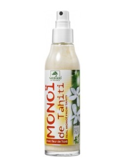 Véritable Monoi de Tahiti naturel avec sa Fleur de Tiaré 150ml Naturado