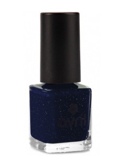 Vernis à ongles Mille et Une Nuits pailleté 7ml Avril cosmétique bleu nuit pailleté Herboristerie de paris