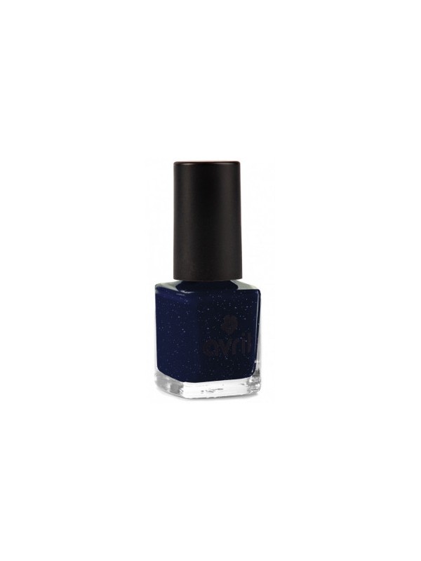 Vernis à ongles Mille et Une Nuits pailleté 7ml Avril cosmétique bleu nuit pailleté Herboristerie de paris