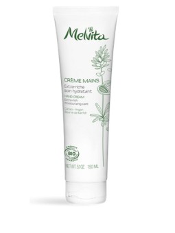 Crème extra riche mains beurre de cacao, argan et karité 150ml Melvita