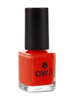vernis à ongles Coquelicot No 40 7ml Avril tekinte fraiche et plus douce que le rouge classique Herboristerie de paris