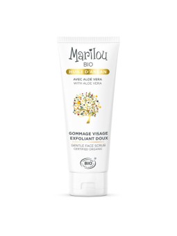 Gommage visage doux à l'huile d'Argan 75ml Marilou Bio
