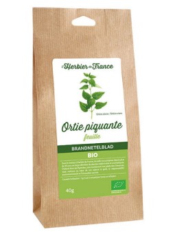 Ortie piquante Feuilles BIO 40g Herbier De France pour infusion Herboristerie de paris