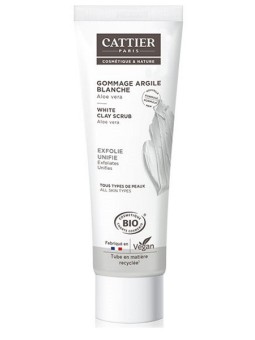 Gommage à l'argile blanche 100ml Cattier