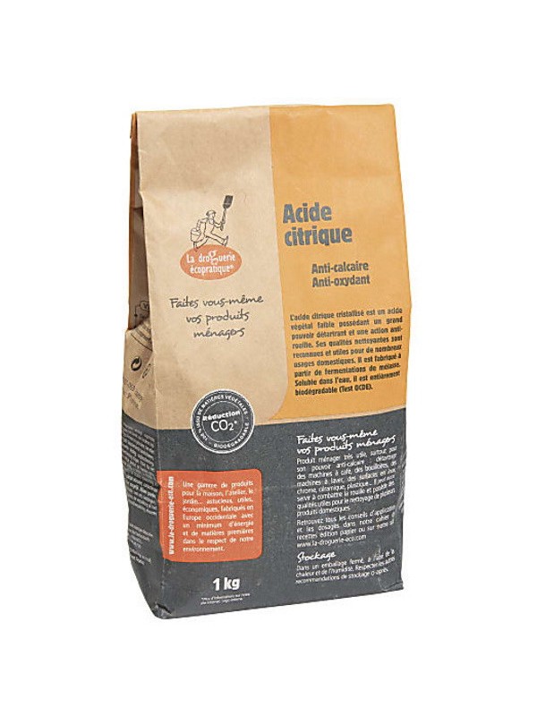 Acide citrique 1kg Droguerie Ecologique Herboristerie de Paris