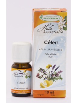 Huile essentielle Céleri 10ml Phytofrance digestion diurèse Herboristerie de paris