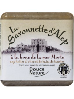 Savonnette d'Alep à la boue de la Mer morte 100g Douce Nature