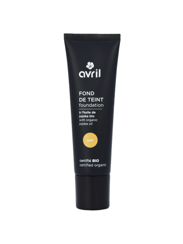 Fond de teint Doré Certifié Bio 30ml Avril maquillage bio Herboristerie de paris
