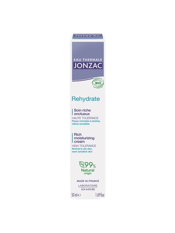 Soin riche réhydratant peaux déshydratées et sensibles 50ml Eau Thermale Jonzac