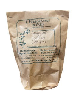 Cannelle de Ceylan Tuyau 100 gr Herboristerie de Paris Cinnamomum Zeylanicum ou verum digestion tonus