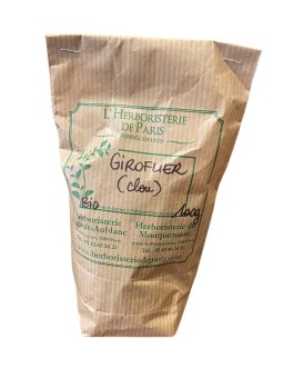 Giroflier bouton floral (clou de girofle) bio 100 gr Herboristerie de Paris clou de girofle digestion