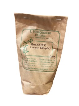 KOLATIER GRAINE DITE NOIX coupée 100G HERBORISTERIE DE PARIS vitalité tonus anti fatigue