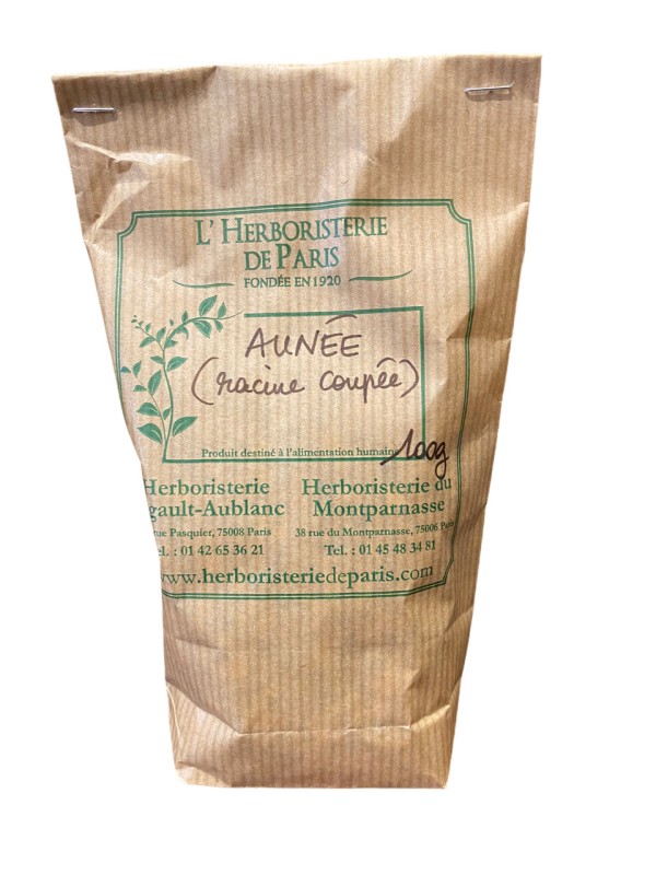 Aunée racine 100 gr Herboristerie de Paris aide la santé respiratoire