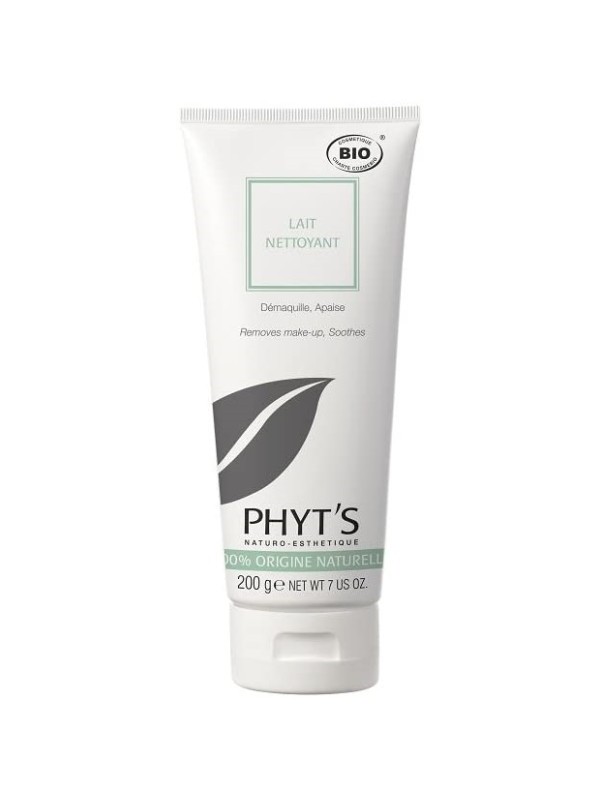Lait nettoyant démaquillant et apaisant 200g Phyts