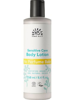 Lait hydratant corps bébé sans parfum 250ml Urtekram huile d'amande douce beurre de karité Herboristerie de paris