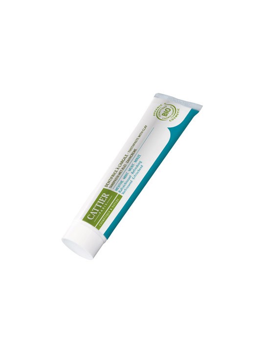 Dentifrice Dentargile reminéralisant à la Menthe rafraîchissant 75ml Cattier
