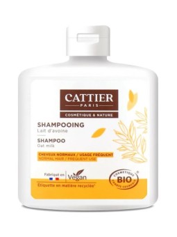 Shampoing Lait d'avoine usage fréquent 250ml Cattier