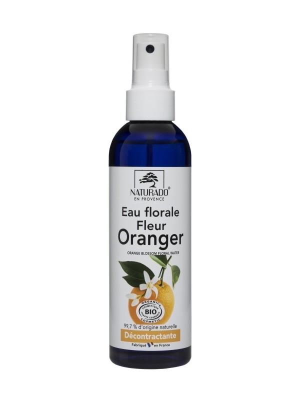 Eau florale de Fleur d'Oranger 200ml Naturado
