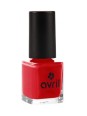 Vernis à ongles Rouge Passion 7ml Avril Cosmétique rouge lumineux Herboristerie de paris