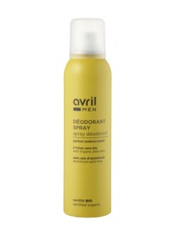 Déodorant spray homme parfum d'embrun boisé 150ml Avril