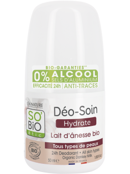 Déodorant douceur lait d'ânesse peaux normales à Sensibles 50ml So'Bio étic Herboristerie de paris