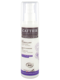 Lait démaquillant visage et yeux Caresse d'Herboriste 200ml Cattier