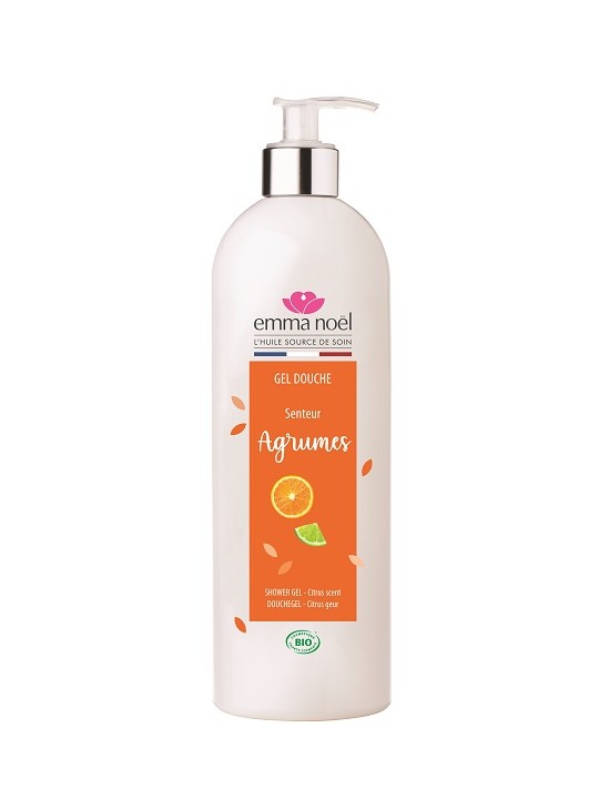 Gel Douche aux Agrumes 1L Emma Noël
