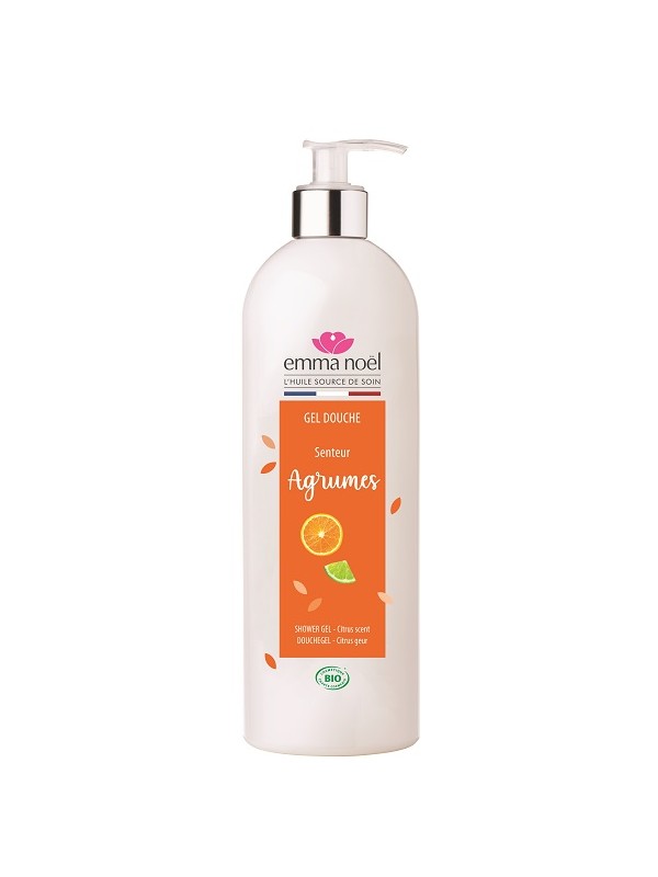 Gel Douche aux Agrumes 1L Emma Noël