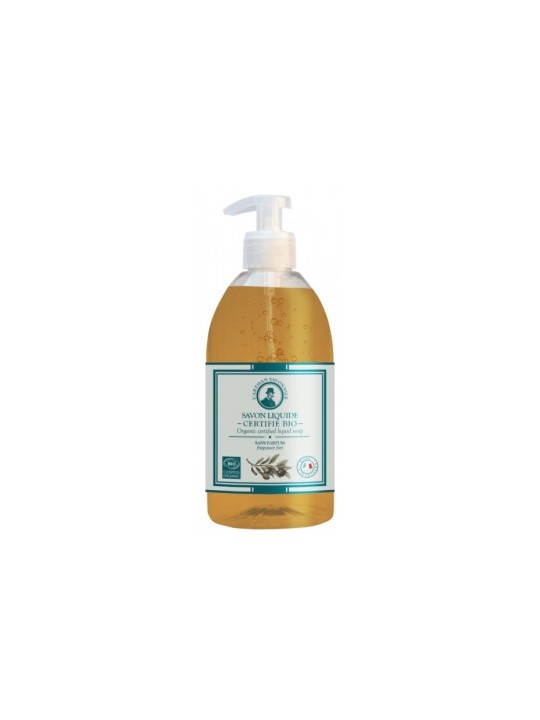 Savon liquide certifié Bio sans parfum 500ml L'artisan Savonnier olive coco Herboristerie de paris