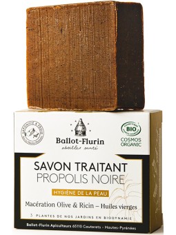 Savon Traitant à la Propolis noire 100g Ballot Flurin