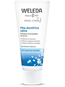 Pâte dentifrice saline anti tartre 75ml Weleda