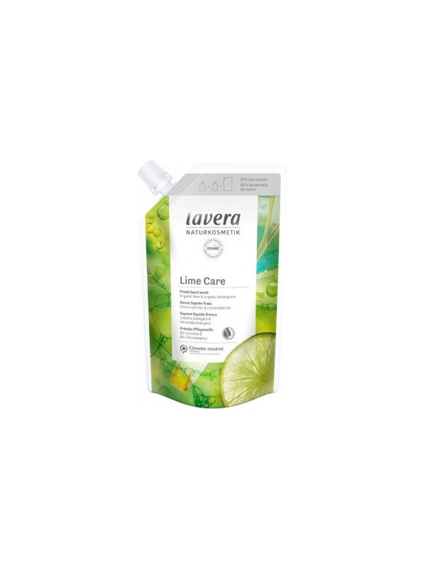 Recharge Savon liquide Lime Care 500ml Lavera