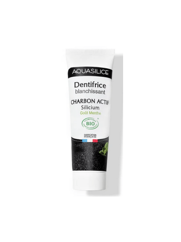 Dentifrice Charbon 50ml Aquasilice