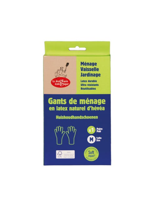 Gants en latex naturel medium Droguerie Ecologique