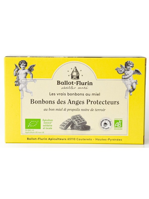 Bonbons des Anges Protecteurs boite 100gr Ballot Flurin Herboristerie de Paris propolis miel