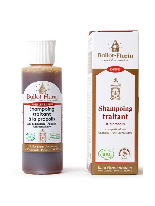 Shampoing à la Propolis Anti pelliculaire et apaisant 125ml